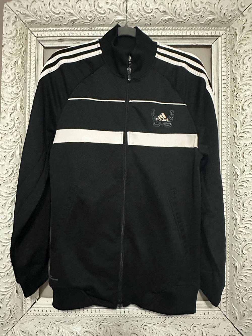 Vintage 2007 Adidas Sweden Handball Track Jacket - Small